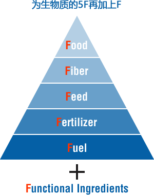 为生物质的5F再加上F